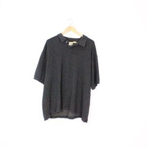 *Stone Hill Club House Cotton Short Sleeve Dark Grey Polo